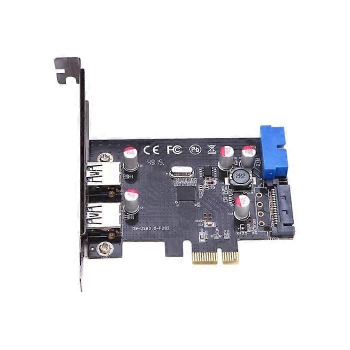 MicroConnect USB PCIe 2.0-adapter 2 x USB 3.0 + 2 x USB 3.0 (intern)
