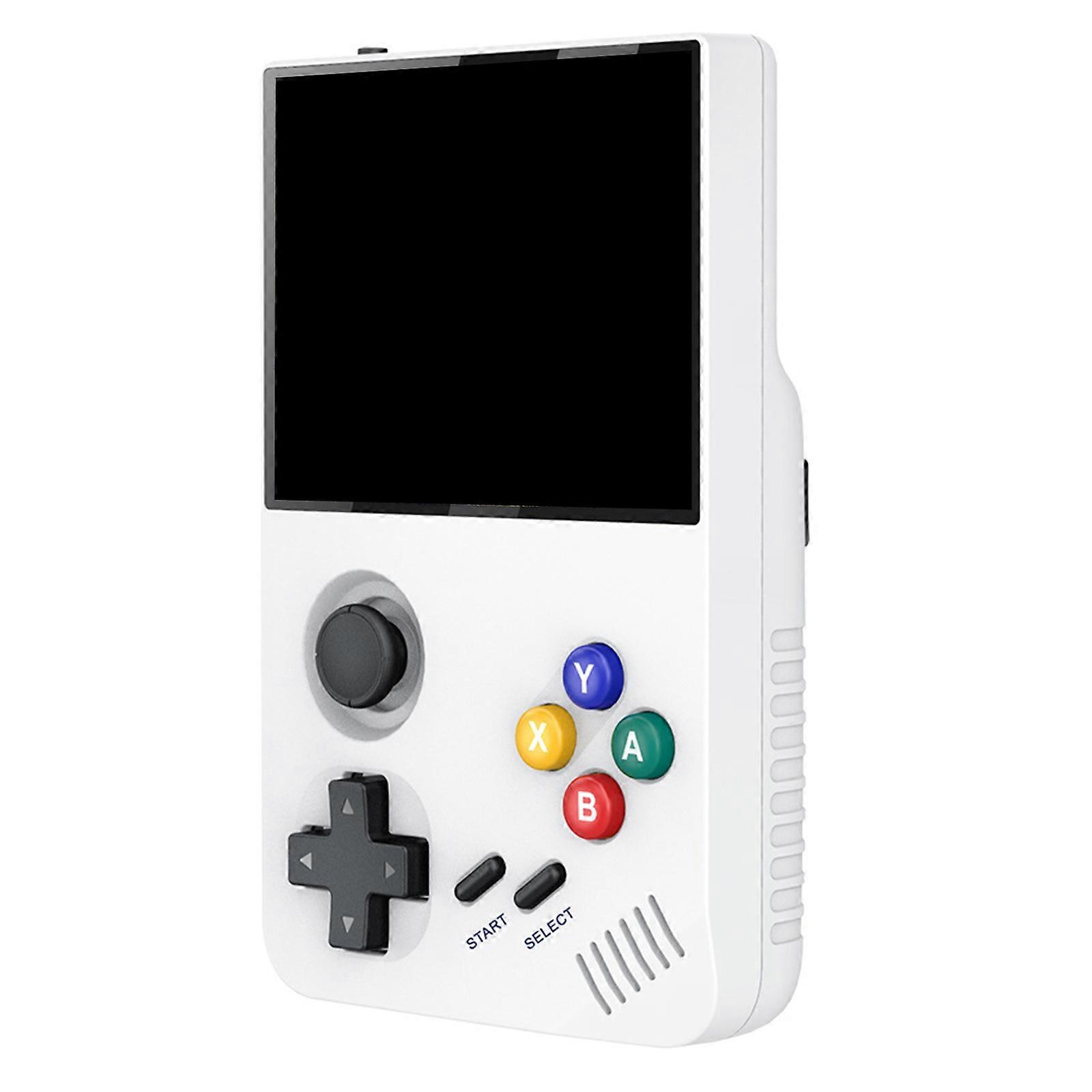 Klassischer Emulator Handheld Gaming Device Kompakter Handheld Gaming Machine Fortschrittliche Handheld Arcade Konsolen Upgrades Weiß