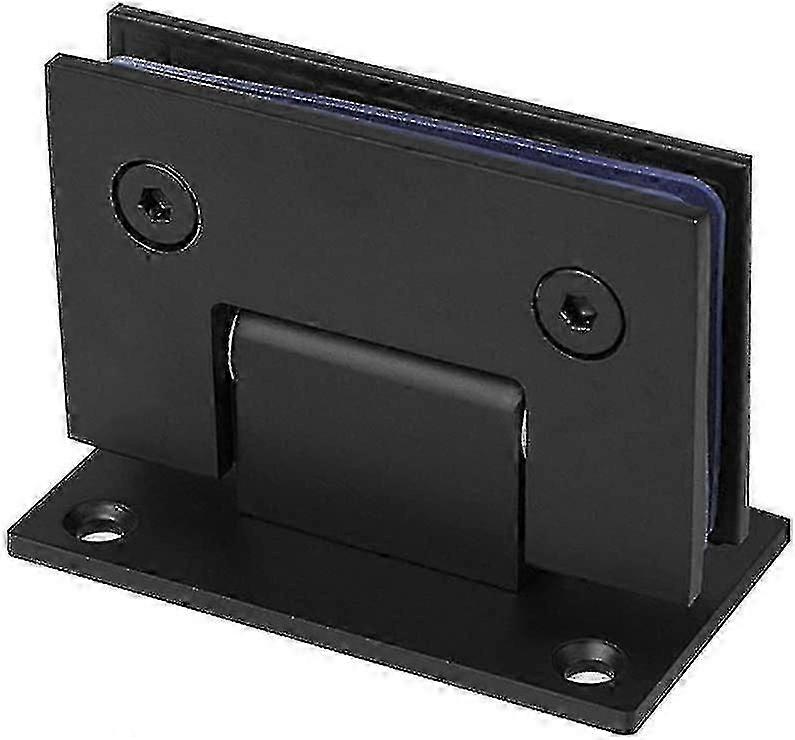 90 graders rustfrit stål badeværelsesclips dobbelt glas hængsel bruser dør hardware