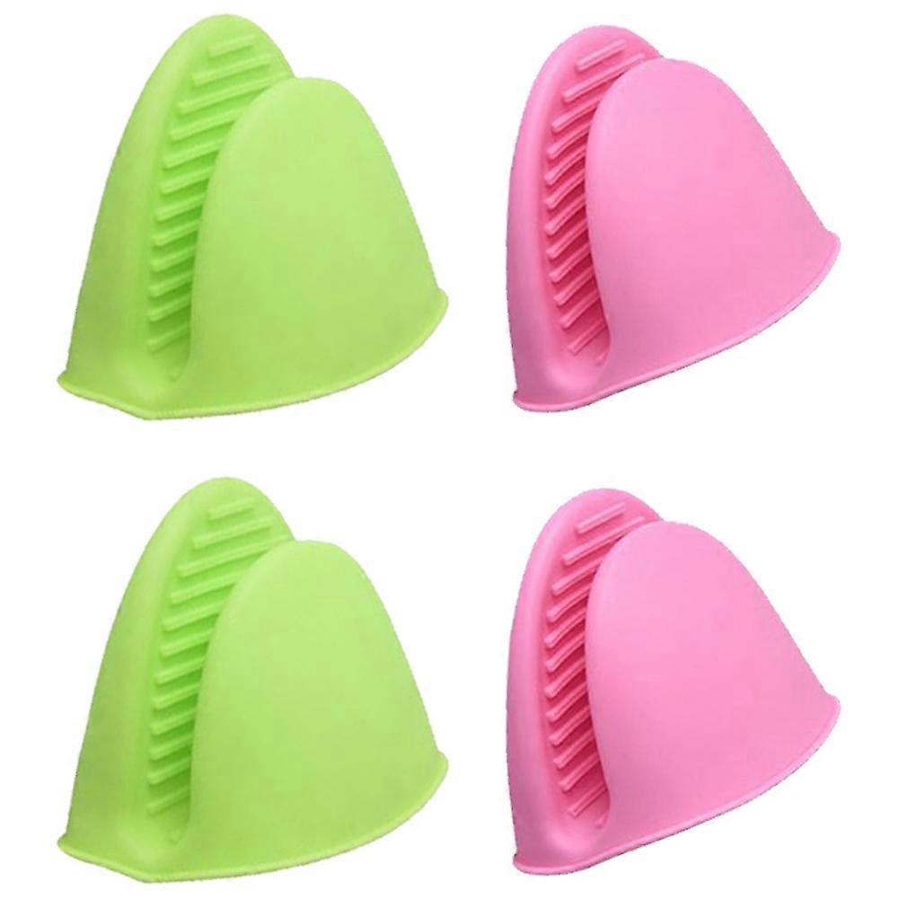 Kitchen Mitts, Silicone, Heat Resistant, Protective