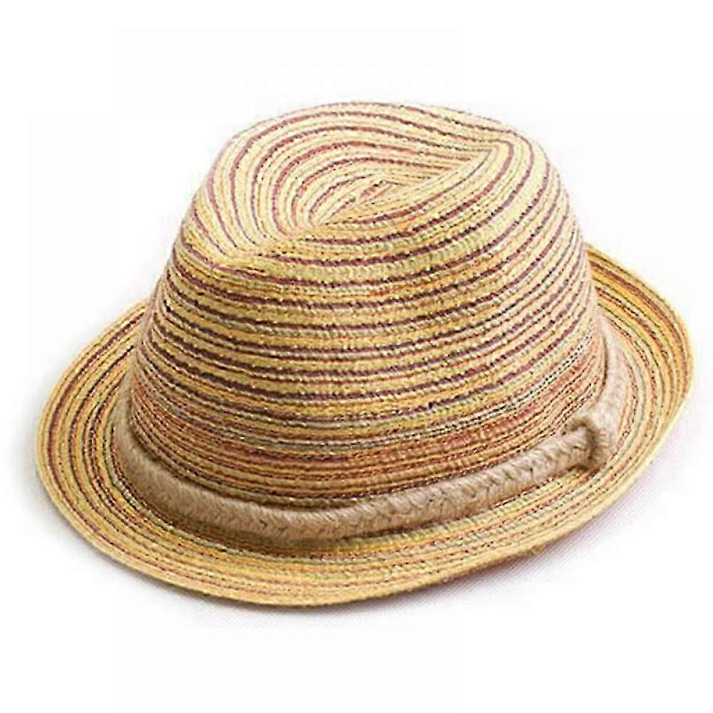 San Diego Hat Company Womens Mixed Braid Sun Hat, Fedora Sun Hat
