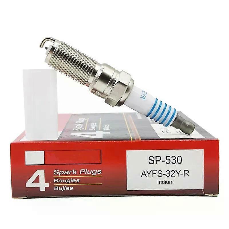 SP-530 AYFS32YR Platinum Spark Plug compatible for compatible C-Max Lincoln MKZ Fusion 2013 2014 2015 2016 SP 530 AYFS-32Y-R SP530
