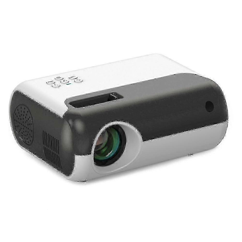 Mini WiFi Projector Home Cinema Movie LED Projetor Portable 720P Video Beamer,Mirroring Version/UK