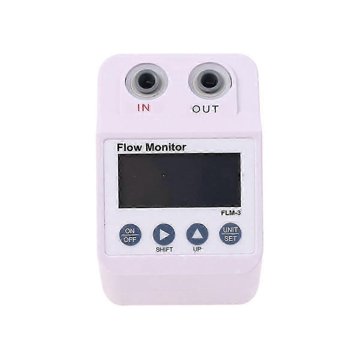 Monitor Filter Water Flow Meter Durable Electronic Digital Display Water Purifier Alarm And Power S