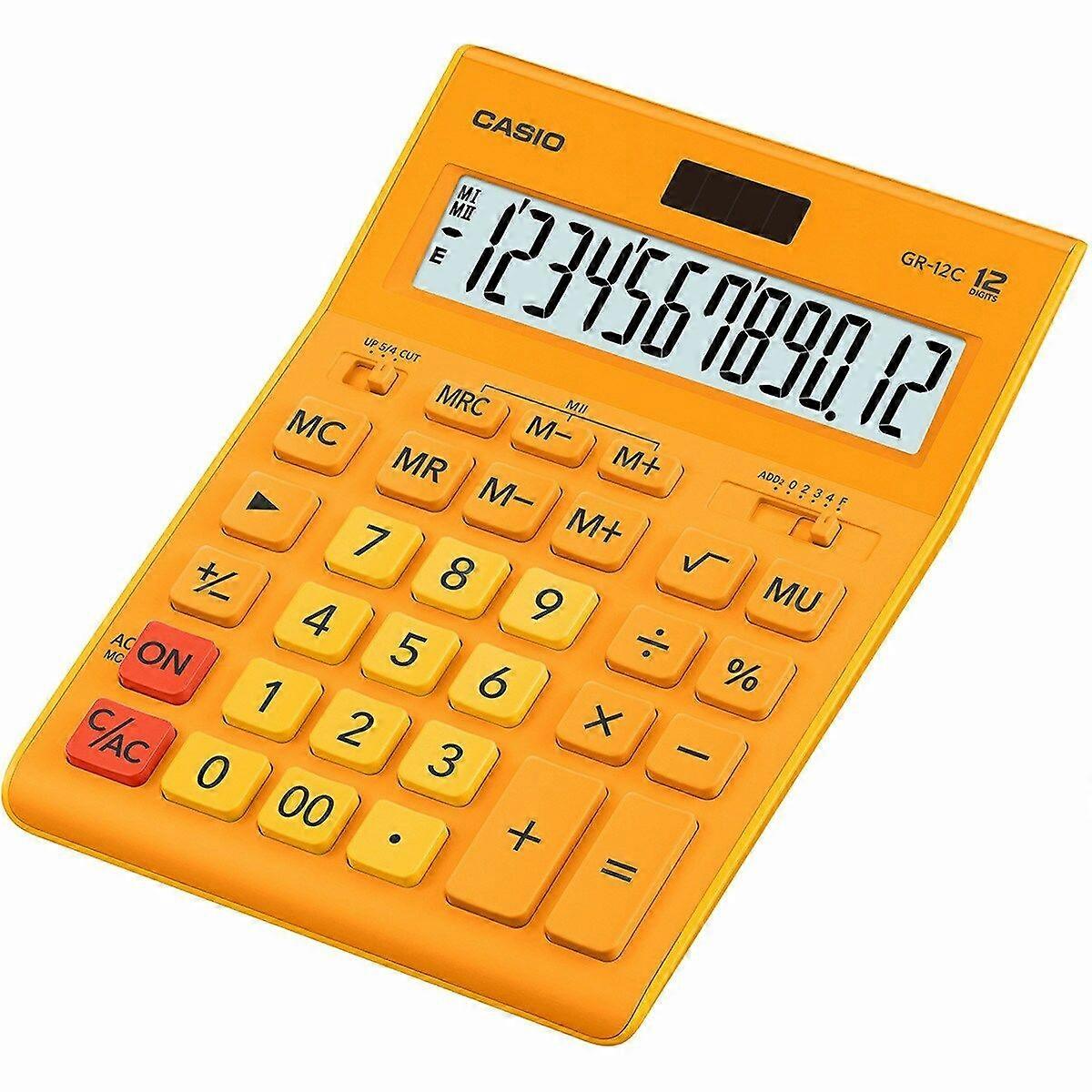 Calculator Casio GR-12C-RG-W-EP Resin