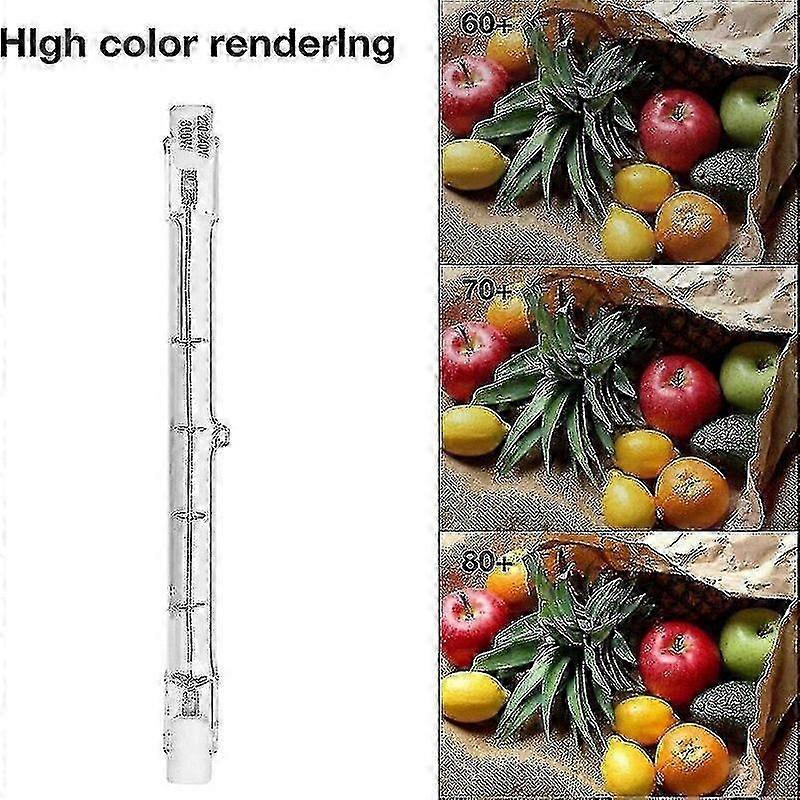 省エネ 300W R7S リニアハロゲンフラッドライト J118 セキュリティ電球 118mm 照明用セキュリティ街路灯