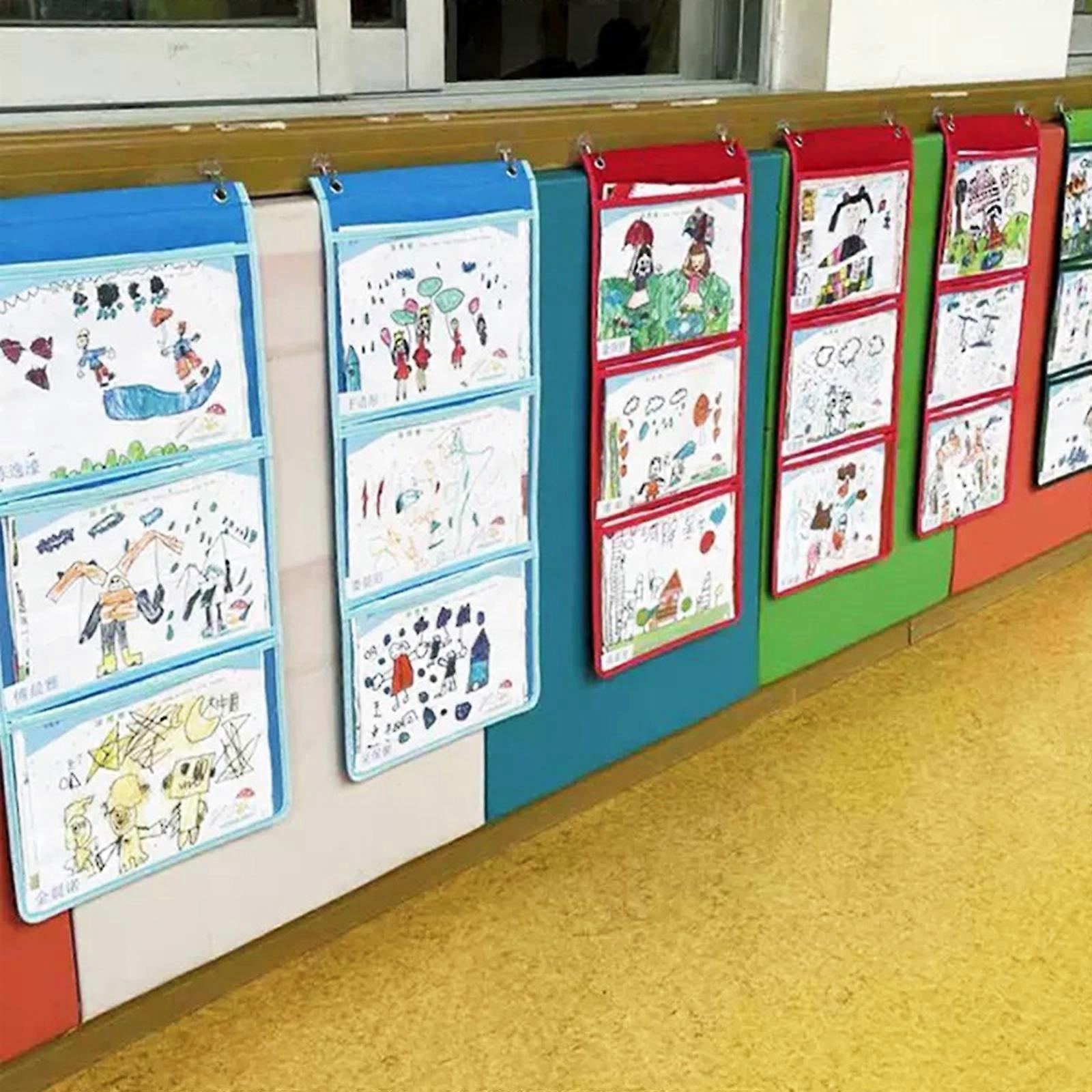 Tableau De Poche Suspendu En Tissu Oxford – 71x71 Cm – Pour Emploi Du Temps, Rappels, Salle De Classe Ou Bureau