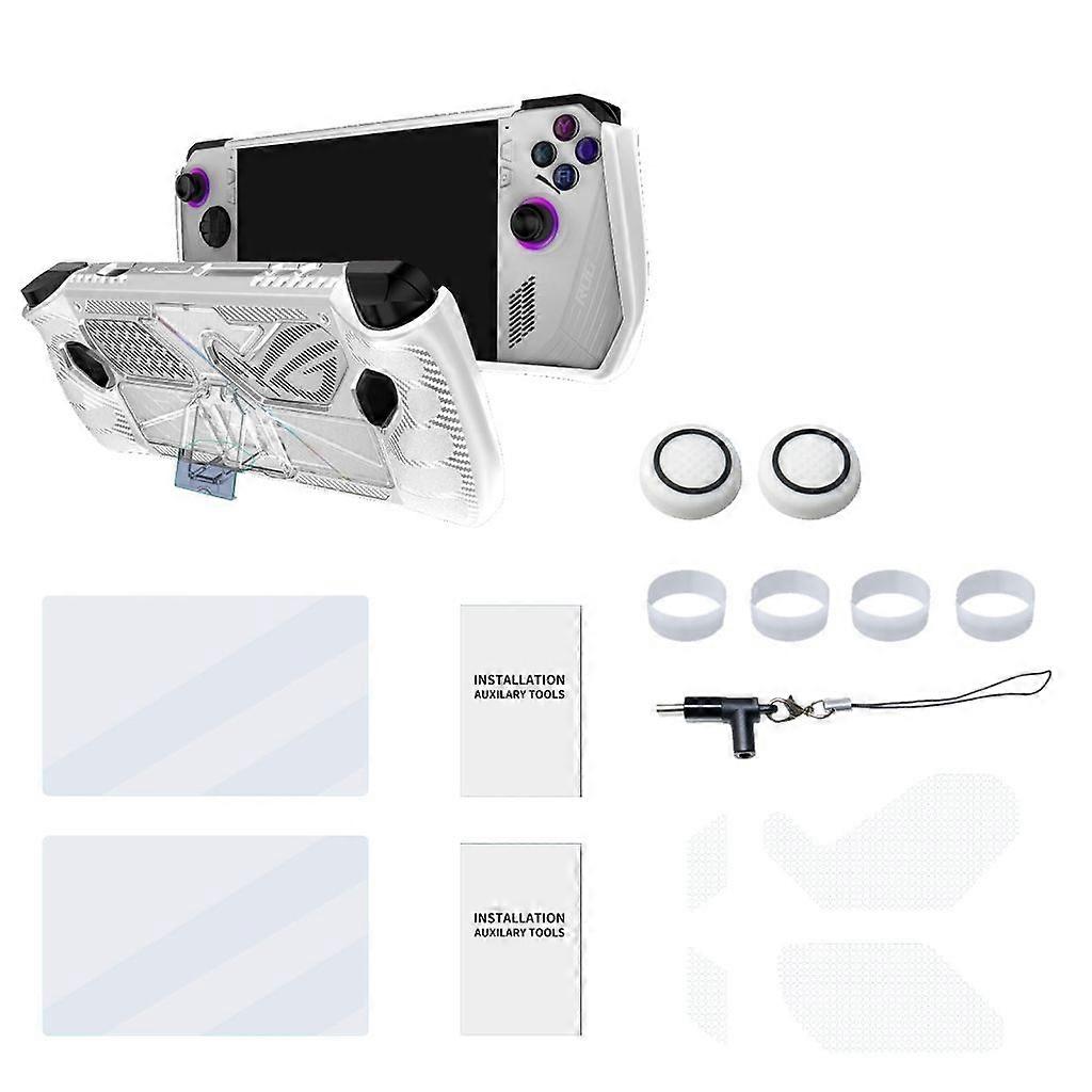 Case for Rog Clear Protective Case Silicone Cover for Game Console Host