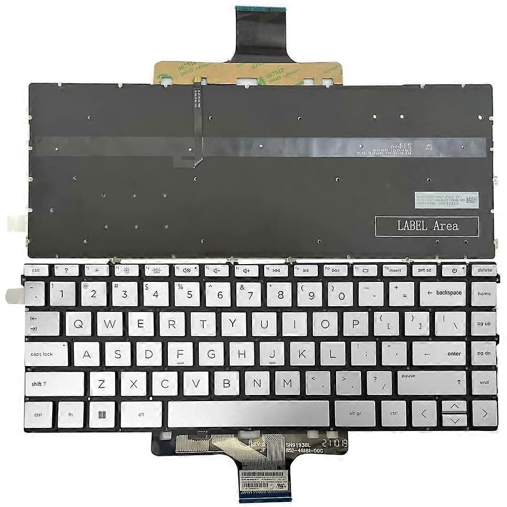 US Version Backlight Keyboard For HP Pavilion X360 / 14-DW