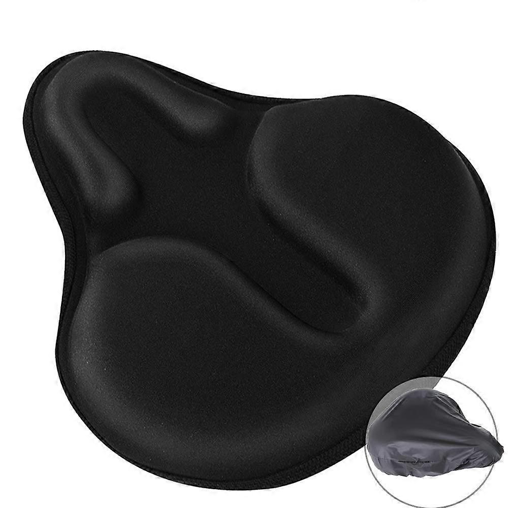 Gel Bike seat pillow cover for comfort and breathable cruiser bikes and fixed exercise bikes closed open bikes ...
