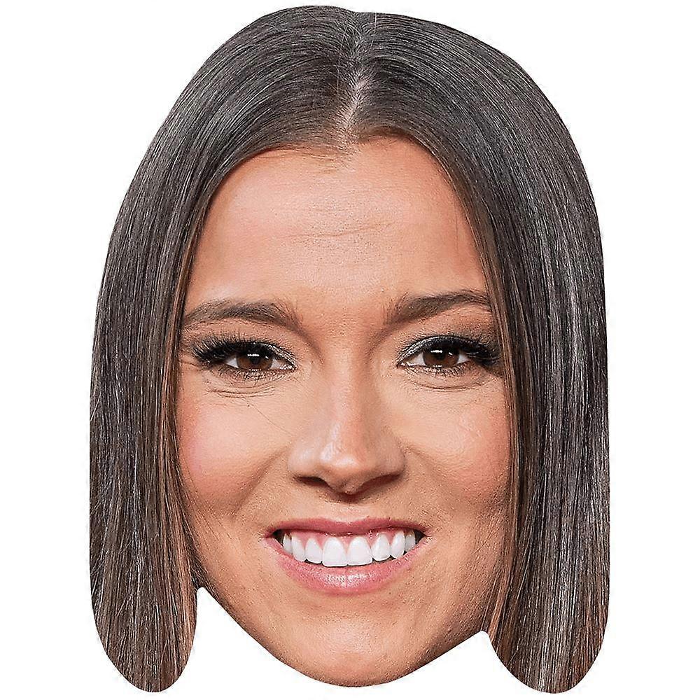 Francesca Kirby (Smile) Big Head. Larger than life mask.