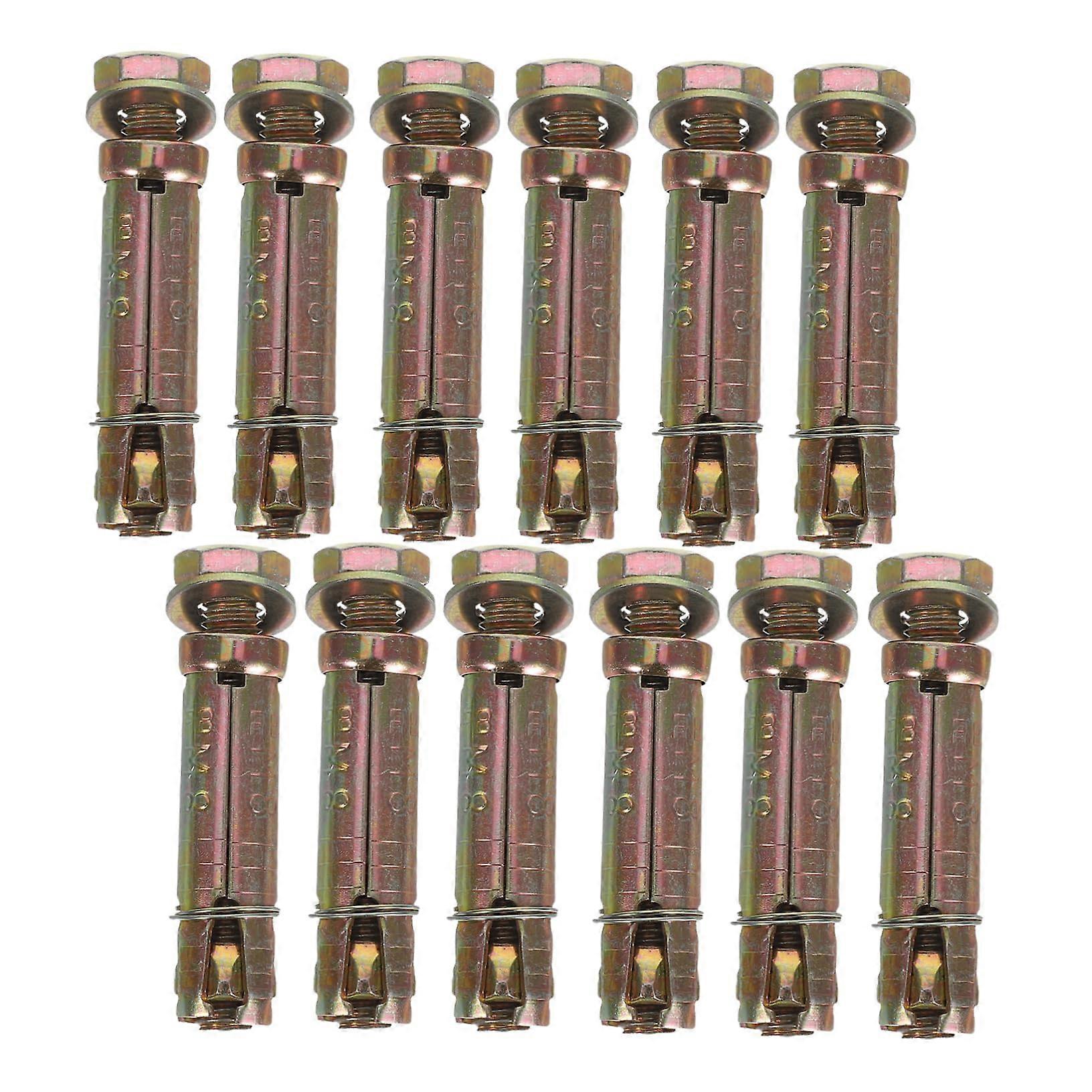 12pcs Shield Expansion Bolts for Anchoring Reliable Construction and Renovation