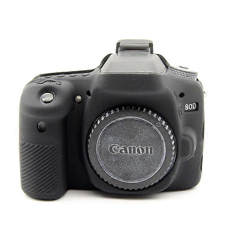 Soft Silicone Protective Case for Canon EOS 80D DSLR Camera