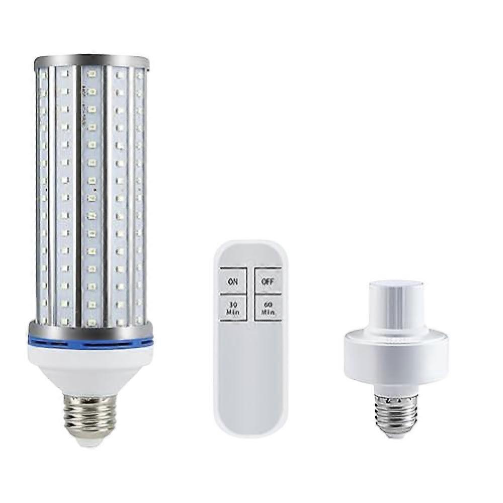 60W E27 UV Lamp UVC Cleaning Bulb with Remote Control Timer