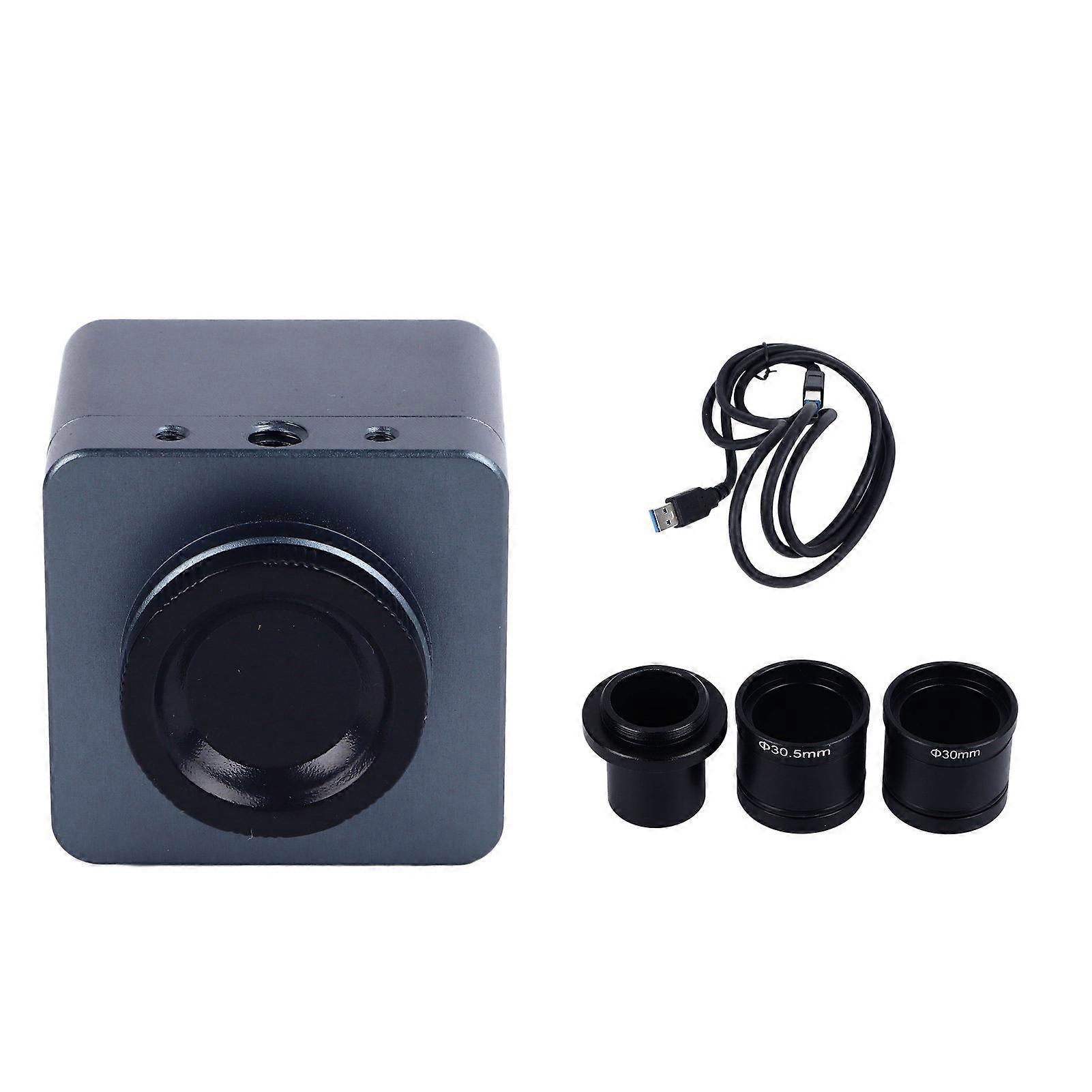 USB Microscope 4K 8MP HD Imaging Electronic Eyepiece Biological Fluorescence Type Measurement Camera