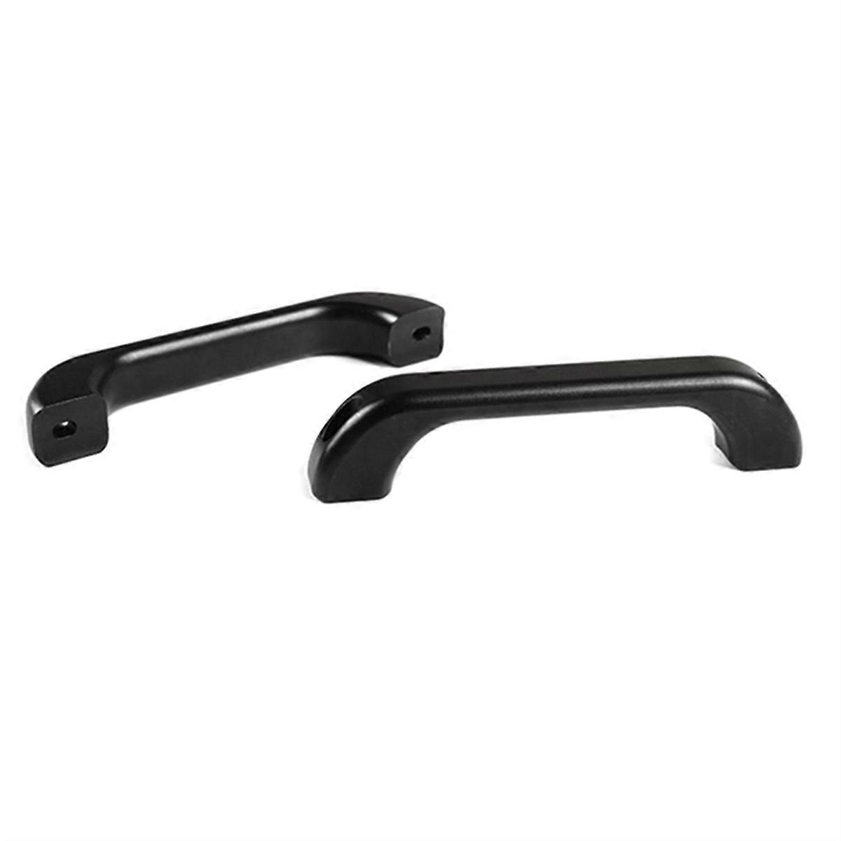 1Pair Alloy Car A-Pillar Pull Handle Inner Door Pillar Handle Grip for 90 110 2004-2018 Black