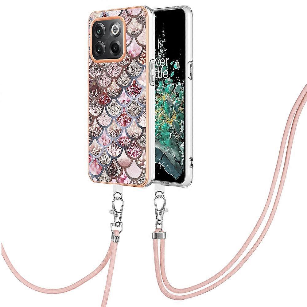 Electroplating IMD TPU Phone Case with Lanyard