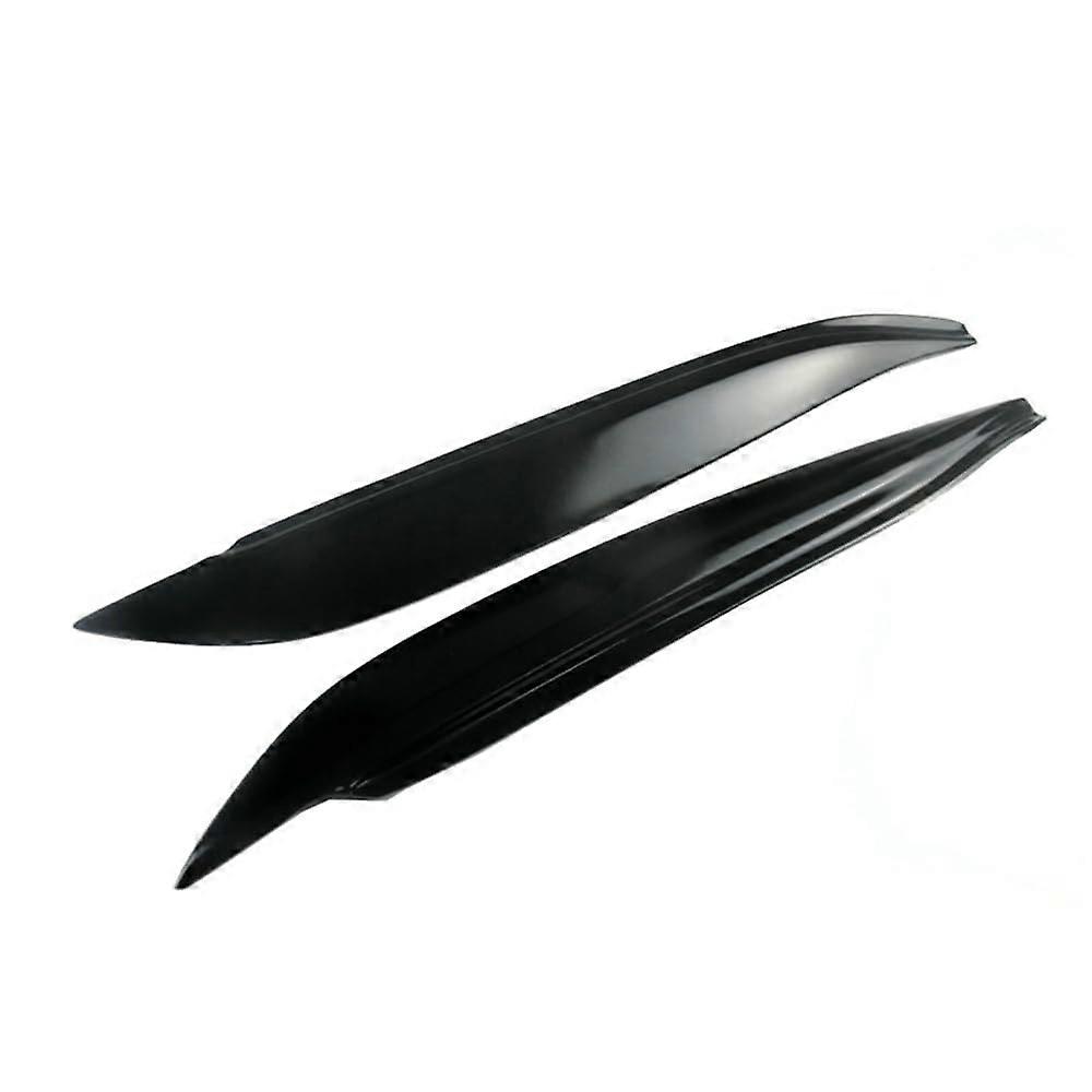 2 Pcs Car Front Headlight Eyebrow for Sticker Mazda 3 Hatchback 2004 2009