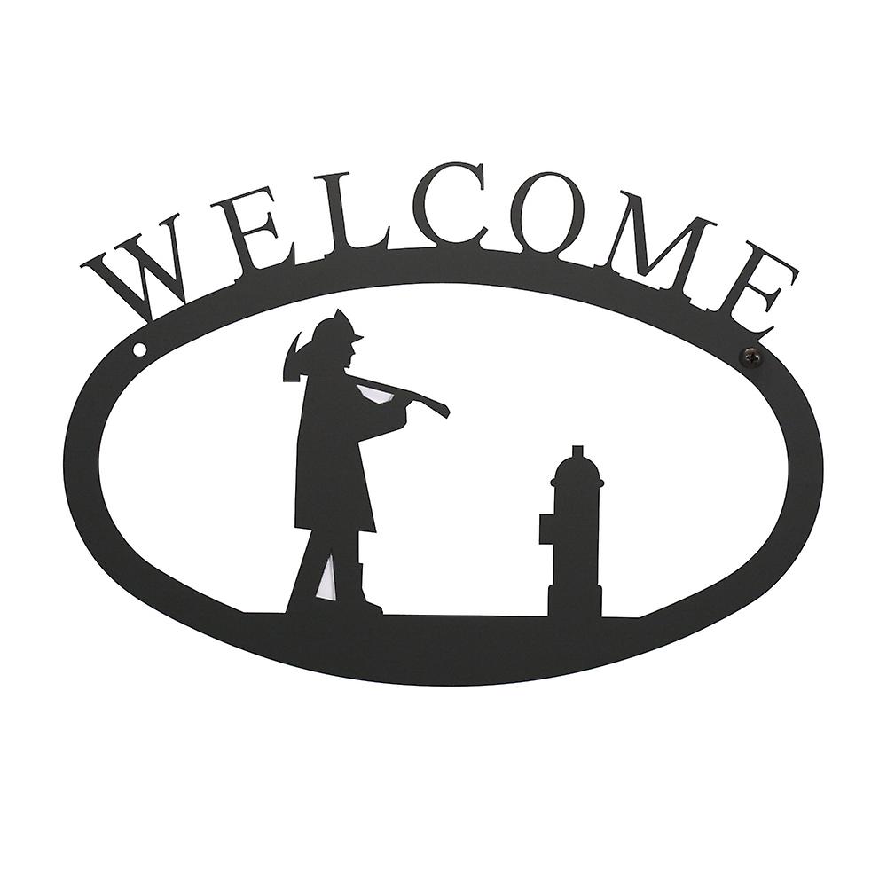Fireman Welcome Sign Large