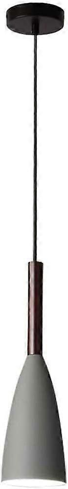 Gray Wood Nordic Modern Pendant Lights