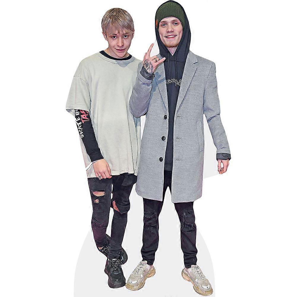 Leondre Devries And Charlie Lenehan (Duo 2) Mini Celebrity Cutout