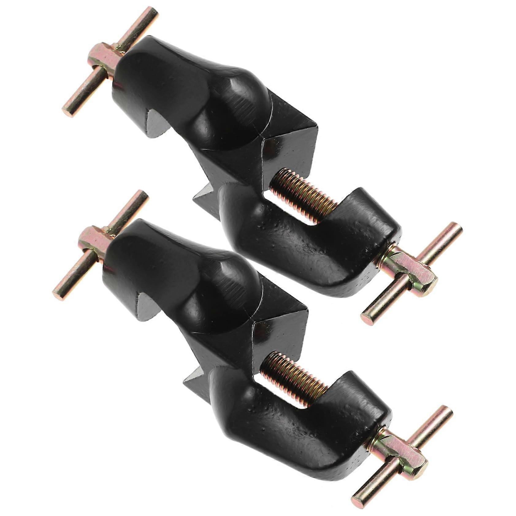 Sturdy Lab Clamp Boss Head Holders 2pcs Cross Clamps for Laboratory Equipment