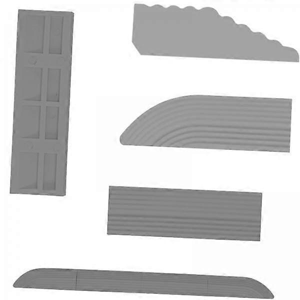 3x Set of 4 Household Threshold Bars Replaces Step Ramp Climbing Mat for Robot