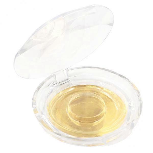 2-4pack False Eyelashes Storage Case Box Plastic Eyelash Holder Container Golden