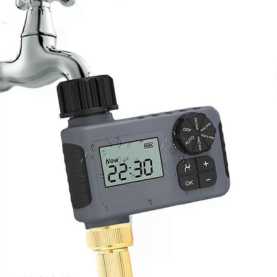 Automatic Water Timer Battery Powered Automatic Irrigation Watering Timer Intelligent Sprinkler Timer Greenhouse Supplies