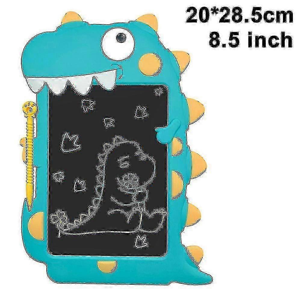 Lcd Writing Tablet Colorful For Kids Erasable Drawing Scribbler Board1pcsblue