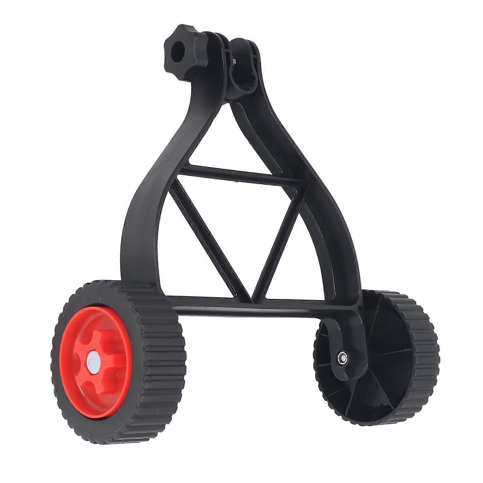 Lithium Lawn Mower Support Wheel, Height Adjustable Universal String Trimmer Wheel, Sturdy ABS Nylon