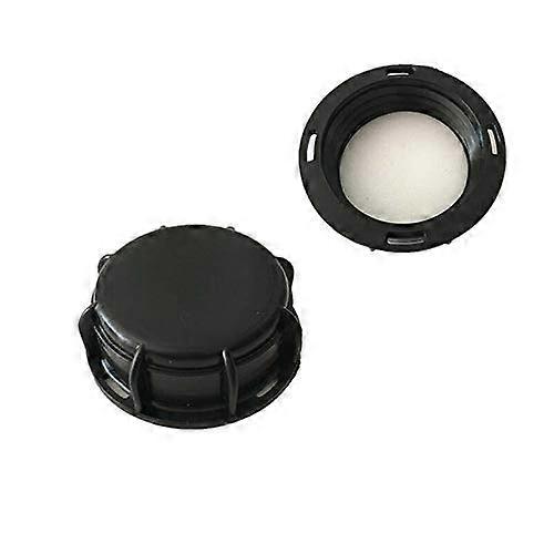 IBC Tank Fittings Set of 3, S60 x 6 Male Thread 60mm, IBC Tank End Cap with Standard Seals, Compatible Accessories
