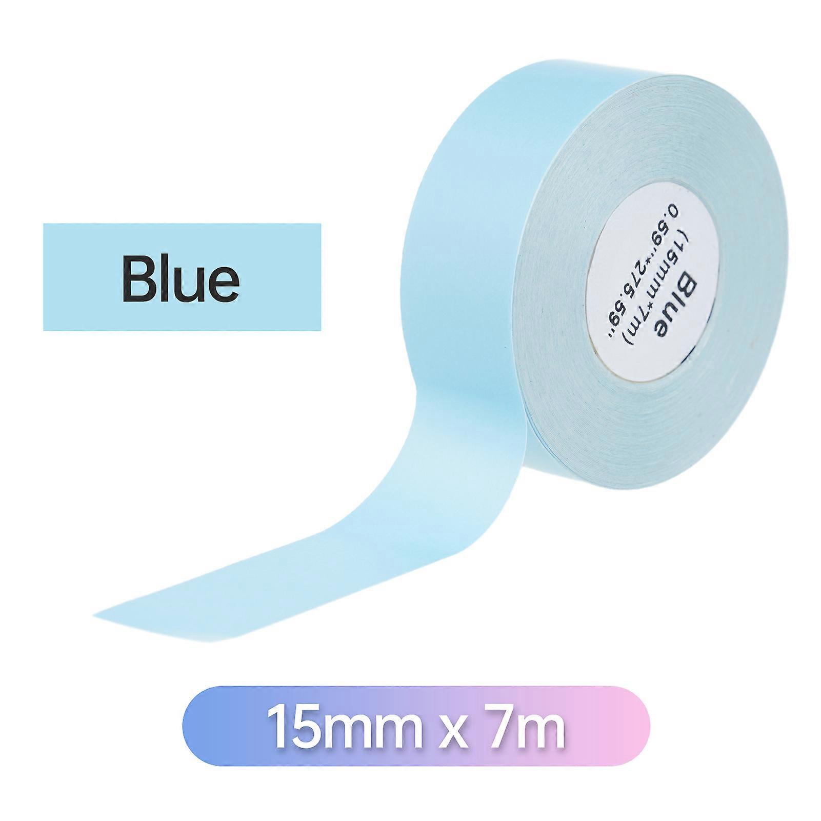 Thermal Label Paper Continuous Label Tape Self-adhesive Paper Roll Sticker Barcode Price Size Name Blank Labels Waterproof Tear Resistant Compatible 