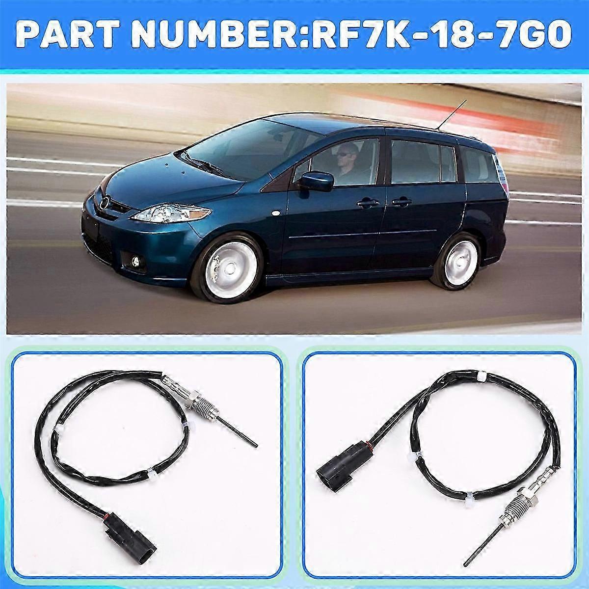 Abgas Temperatursensor Für Mazda 3 BK BL 5 CR 6 GG GY GH 2.0 2.2 Diesel 2002-2014 - RF7K-18-7G0A Ersatz