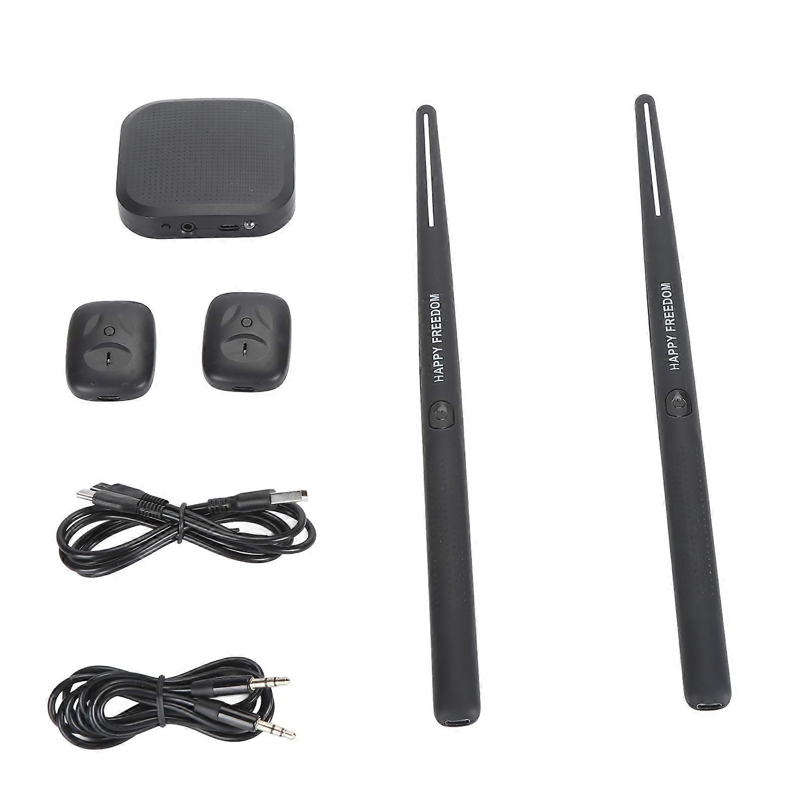 Air Drum Sticks Electronic Drum Kit Portable Digital Drums Lightweight Rechargeable Interactive Design Ideal for Beginners and Advanced Drummers Adult