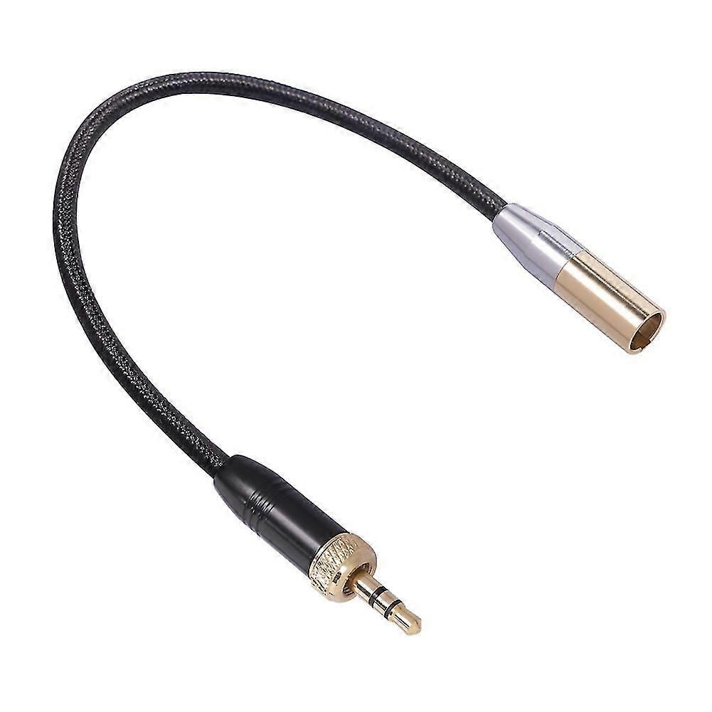 كابل ميكروفون صوتي بخيط داخلي 3.5 مم ذكر إلى كابل محول MINI XLR 3 دبابيس لكاميرا SLR كابل صوت