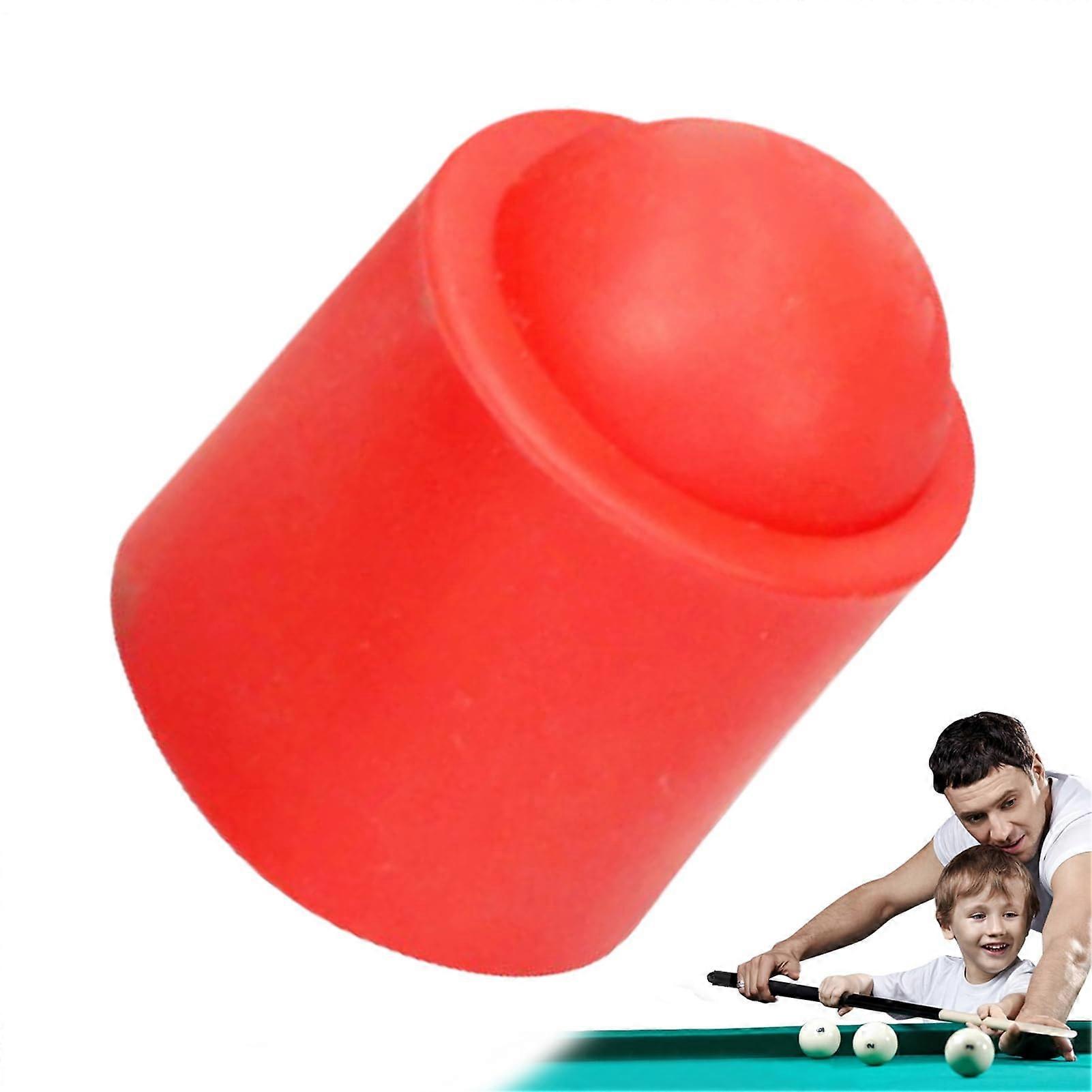 Billiard Cue Butt Cap Protector, Rubber End Bumper Pad for Men, Women, Beginners, and Professionals - Durable and Adjustable