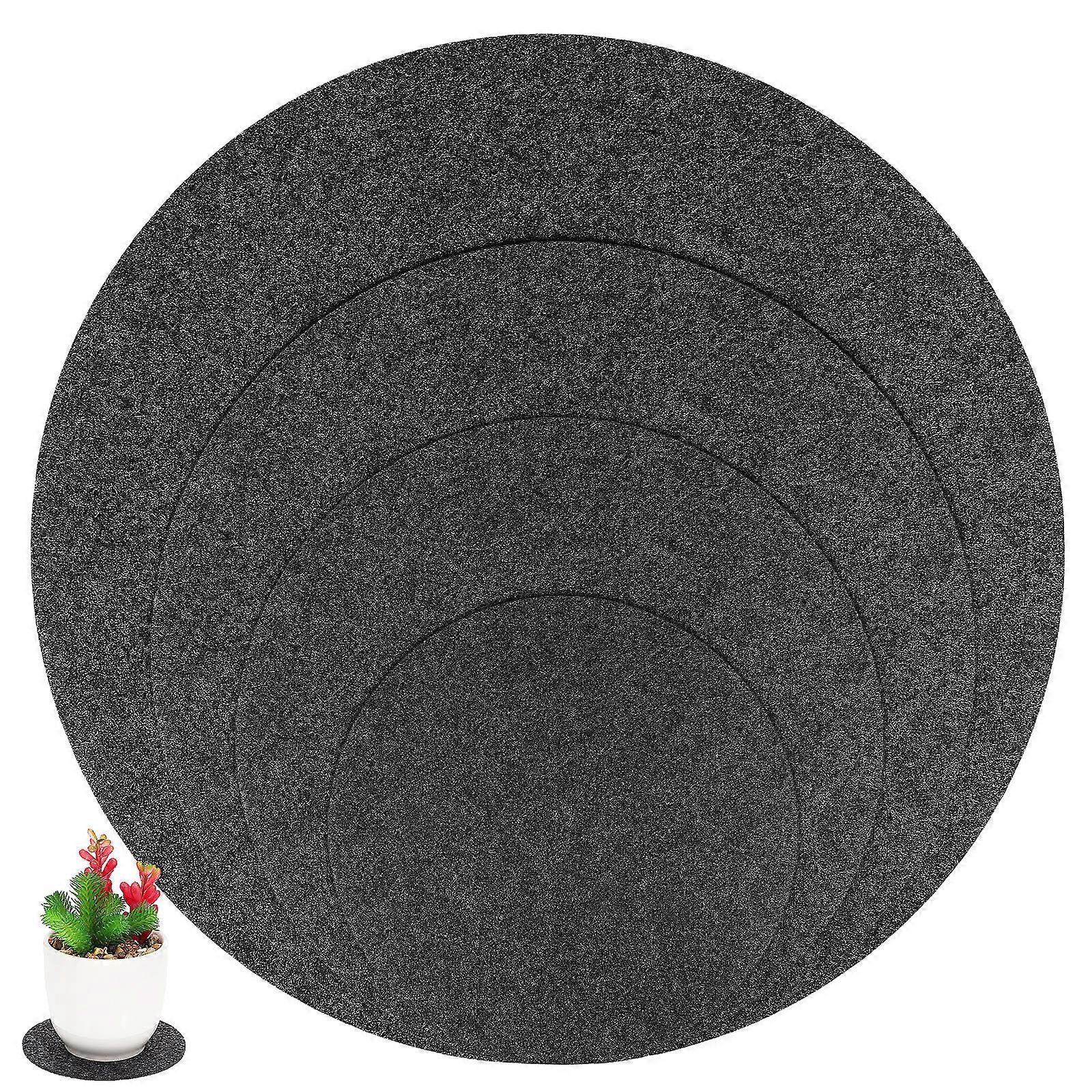 Felt Coasters for Kitchen Use, Absorbent and Reversible Plant Saucer