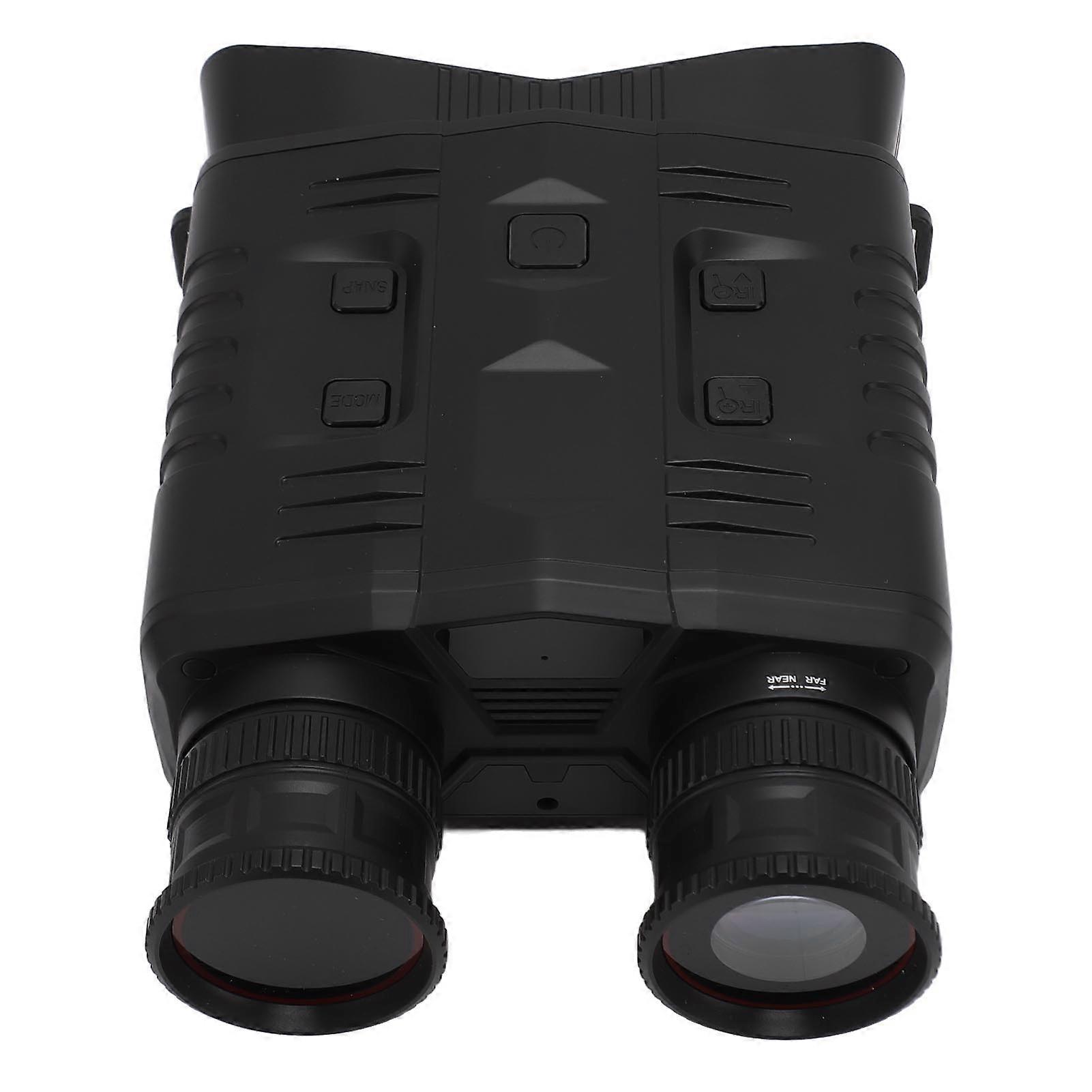 Binocolo per visione notturna 4K a colori, zoom digitale 10x, schermo da 3,2 pollici, binocolo a infrarossi con controllo tramite app WiFi