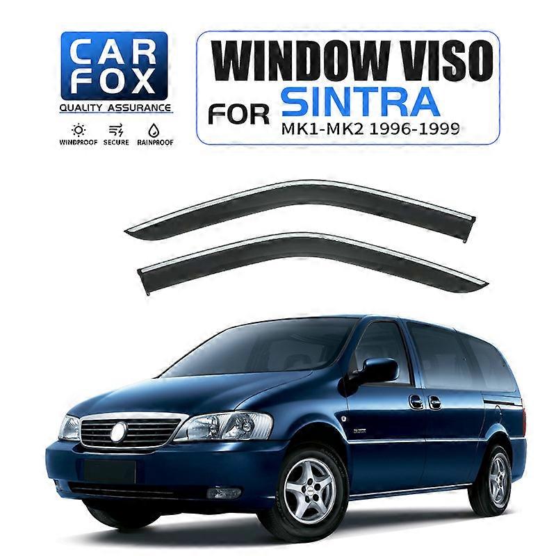 חל על עבור אופל סינטרה 1996-1999 מגן חלון רכב סוכך מקלטים שמשה קדמית חלון צד גשם שמש צל אביזרי רכב סטיילינג לרכב