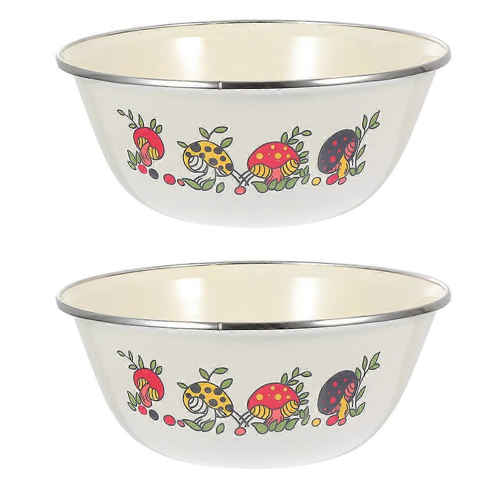 Kitchen Bowls Tureen Pots Household Users Material Anti-rust 2Pcs