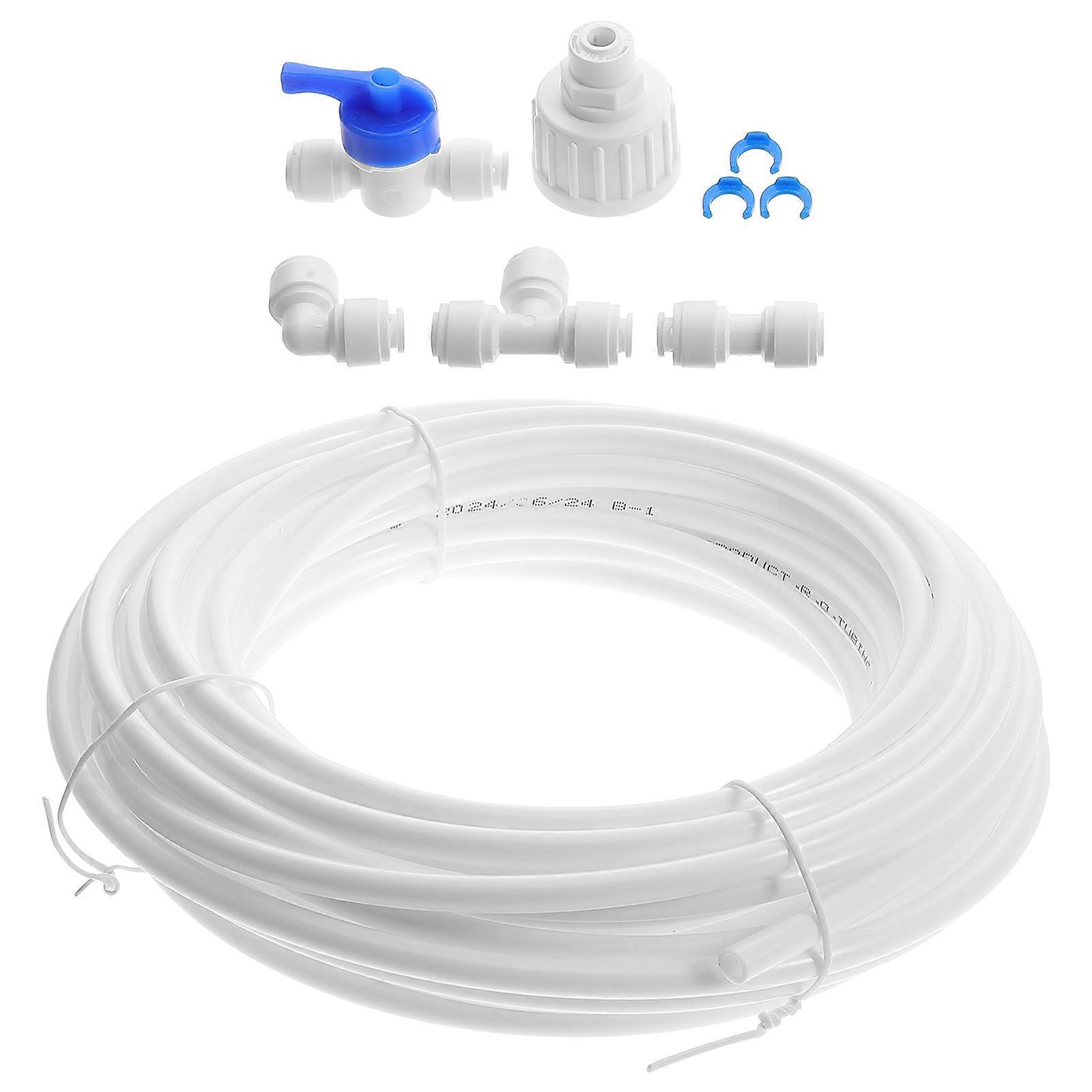 Tubing Hose Pipe Water Purifiers Tube Fittings Versatile Application Assorted Color 10 Meters 1Set