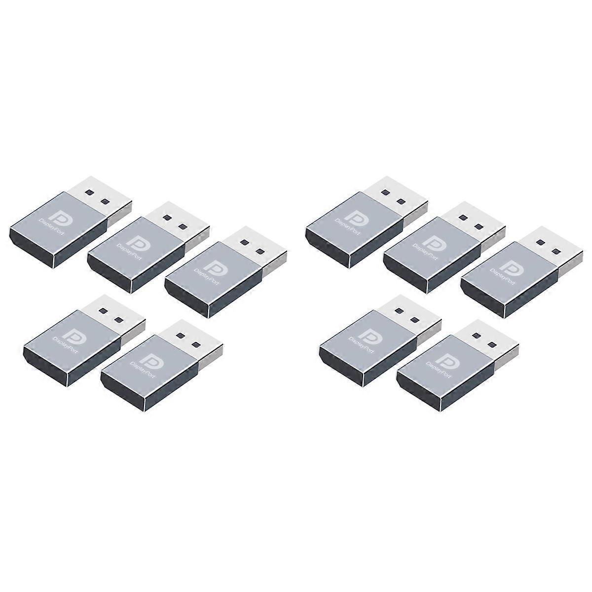 5Pcs 4K Displayport Dummy Plug DP Virtual Display EDID Display Cheat