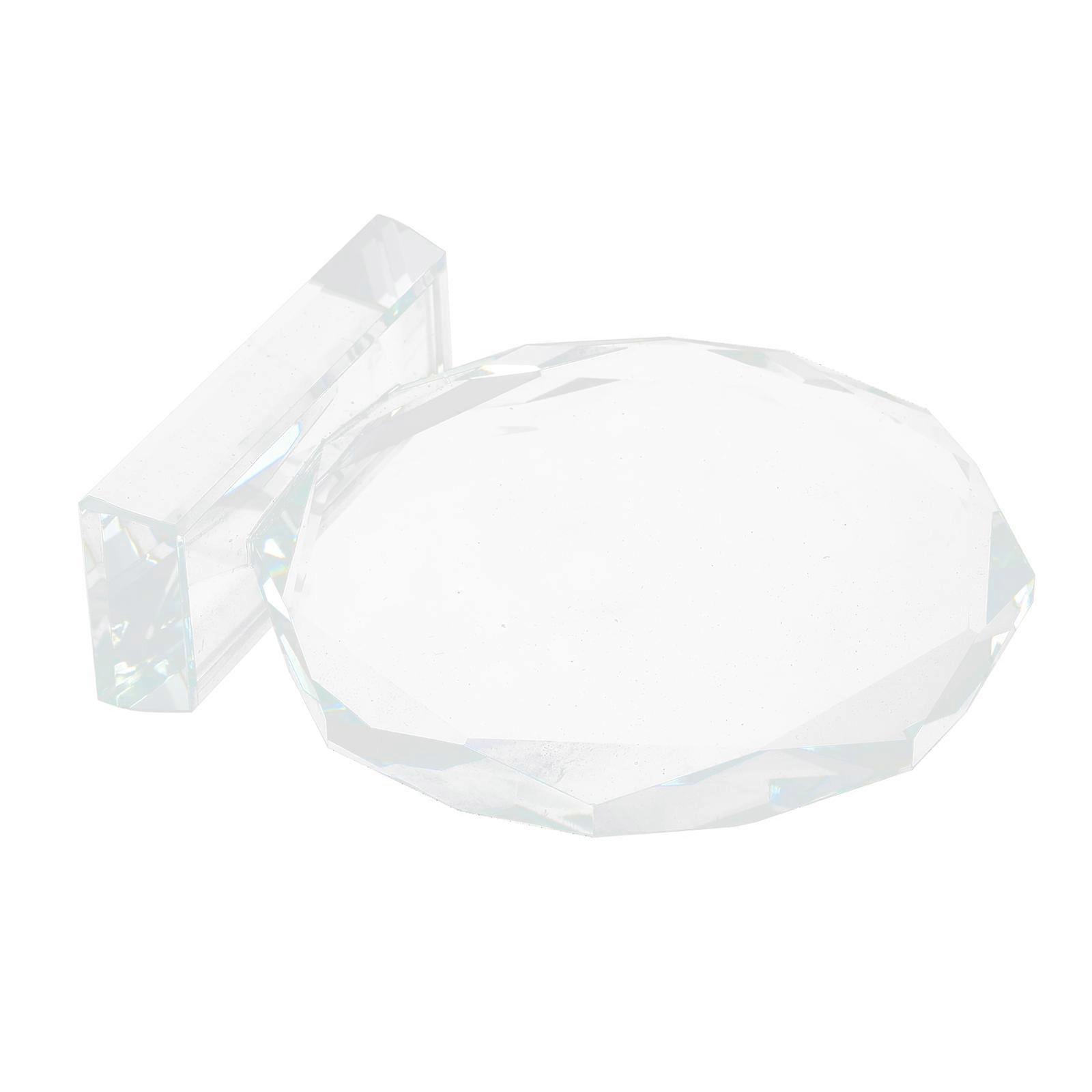 Blank Trophy Crystal Prize Accessory Octagonal Shape Decorative Memorial present 1Pcs