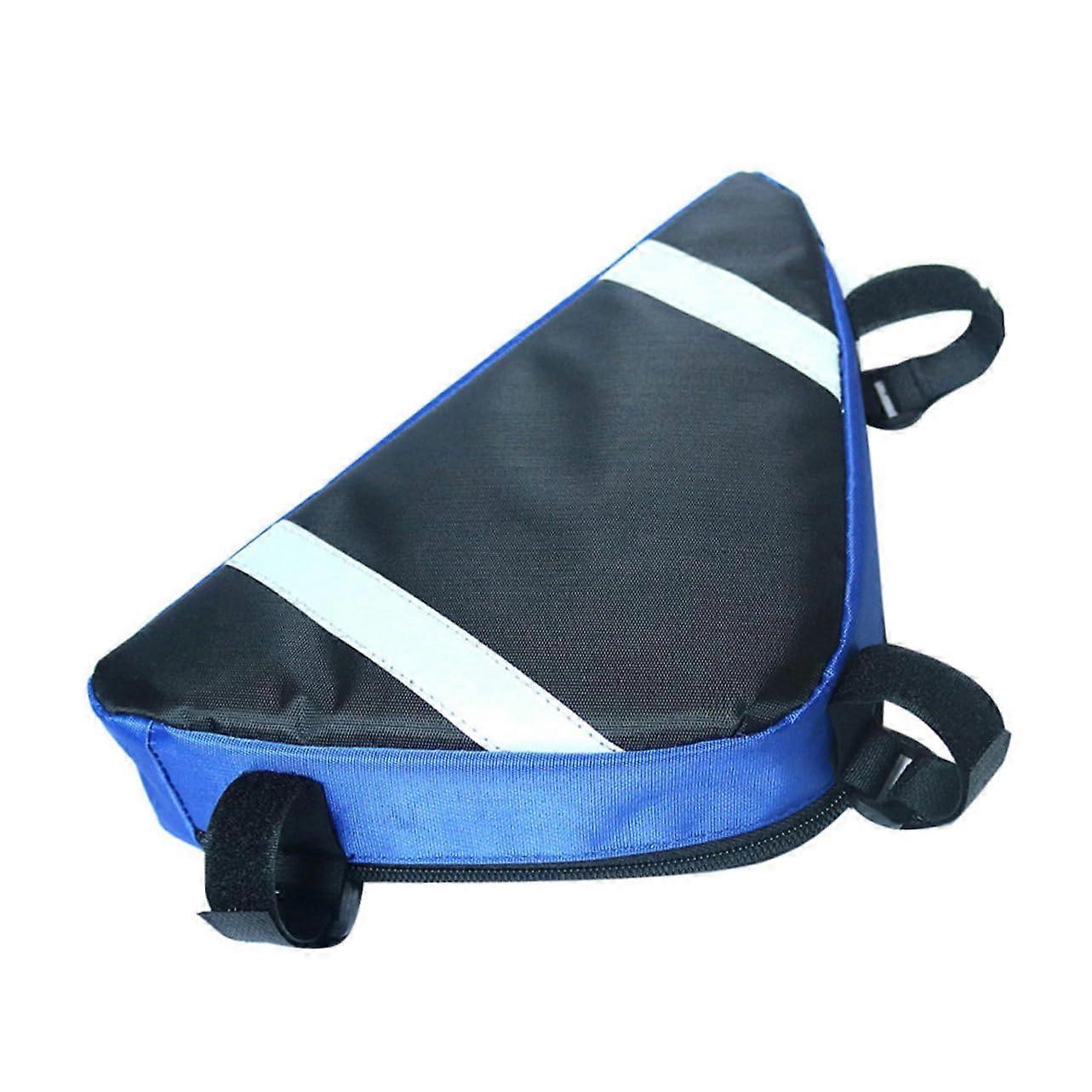 Cycle Jet Bag Accessories - Front Top Tube Bag for Bicycle, Handlebar Frame Bag, Small Saddle Bag, Polyester Storage Bag with Strap