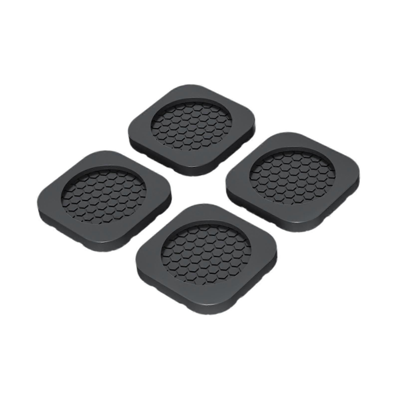 Vibration damper for washing machines, base, noise reduction, foot pads, 4 pieces