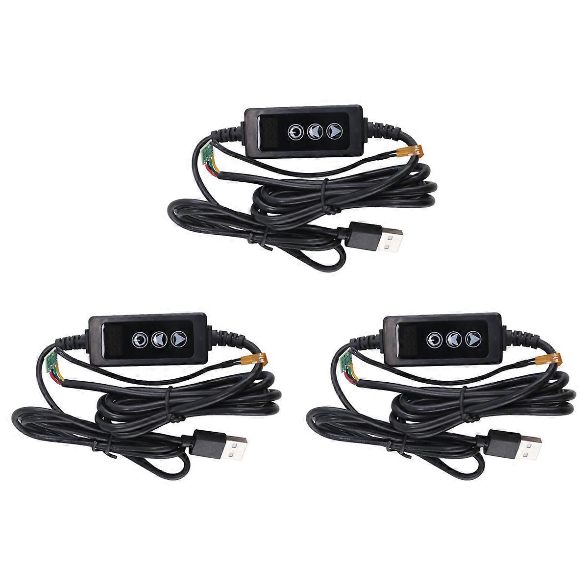  USB Mini Thermostat Switch LED Digital Control DC 5-24V 12V