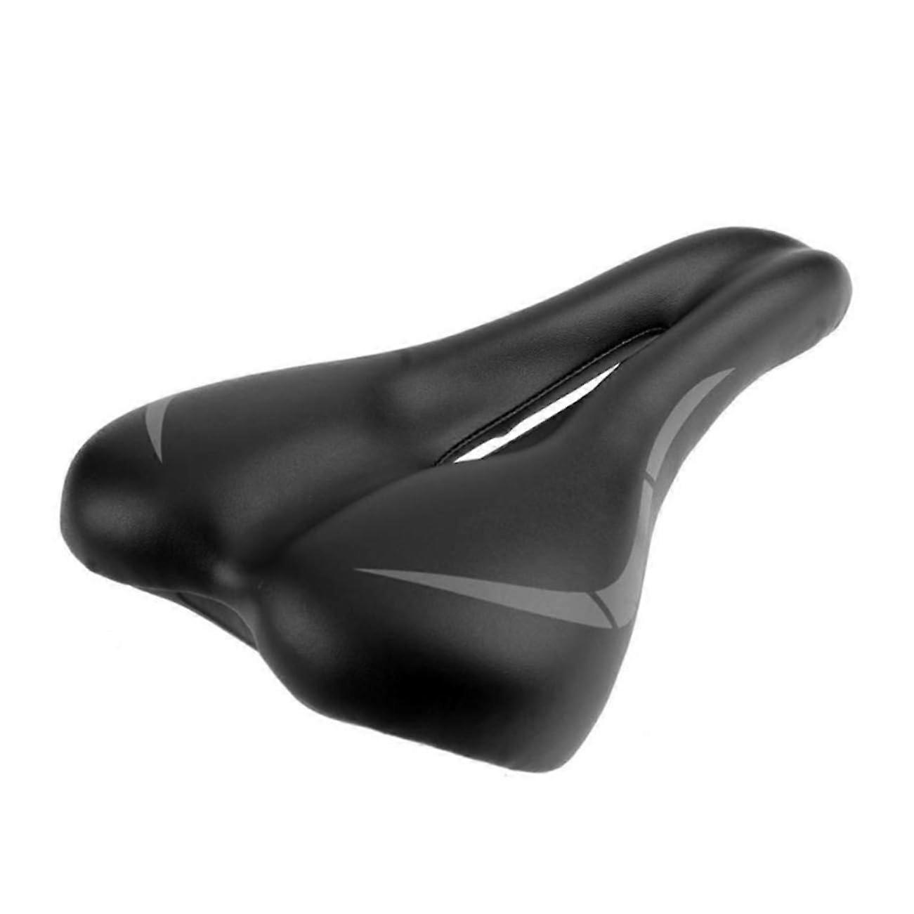Mountain Bike Seat Comfortable Saddle Black