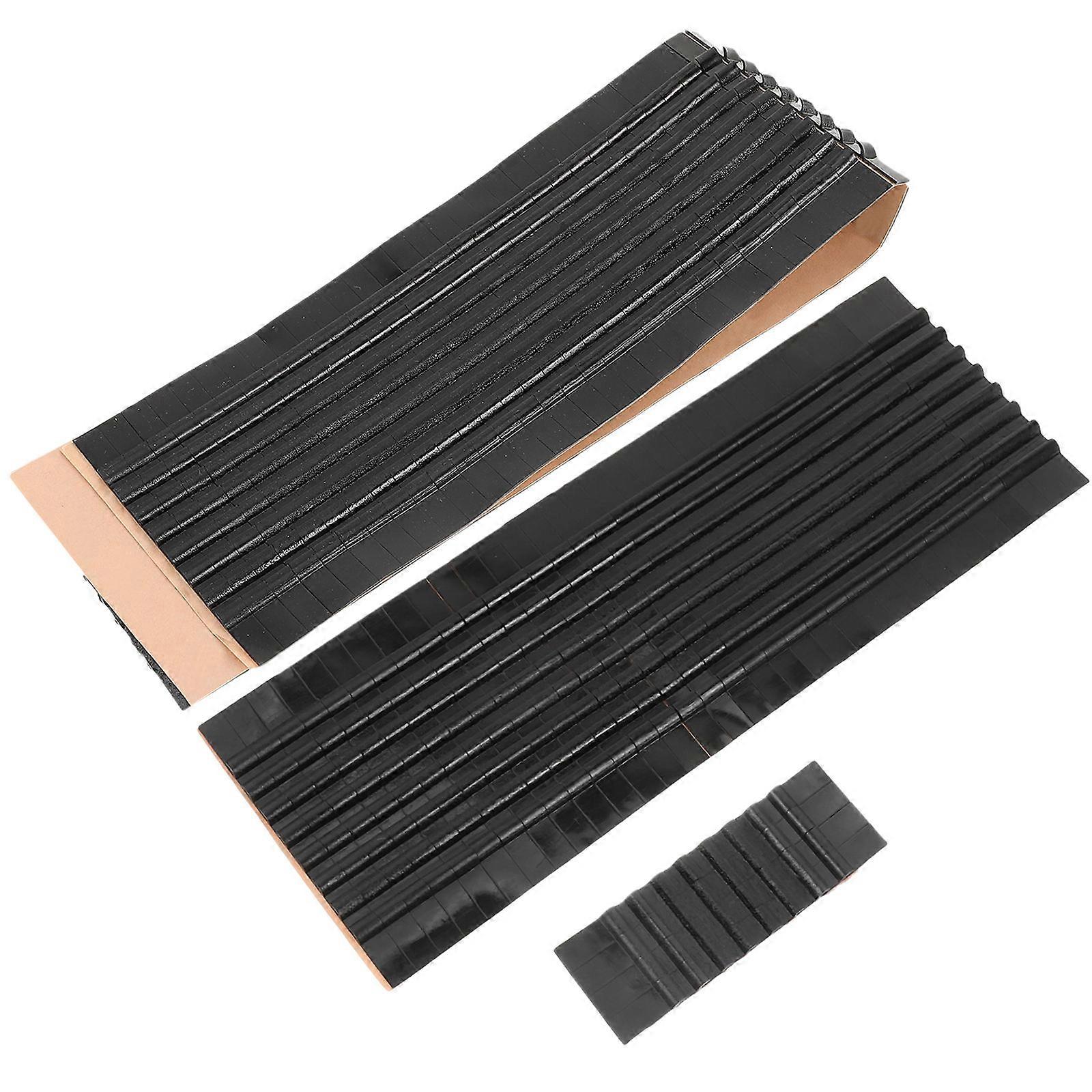 Non Slip Hanger Strips Hangers Grips Black Home Use 100Pcs