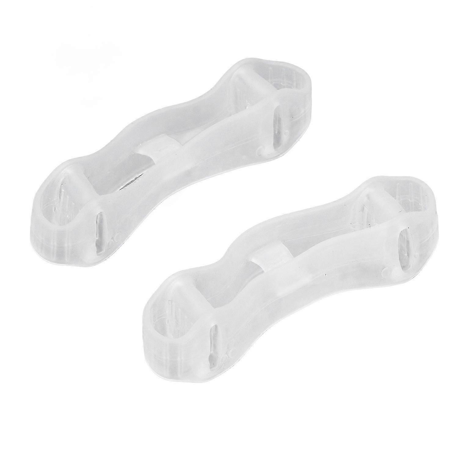 2pcs Silicone Orthopedic Toe Separator Straightening Bunion Toe Separator for Foot Alignment